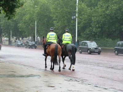 Bobbies on The Mall