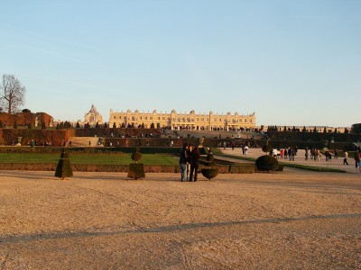 The castle of Versailles
